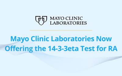 Augurex Announces Mayo Clinic Laboratories Now Offering 14-3-3eta Testing for Rheumatoid Arthritis